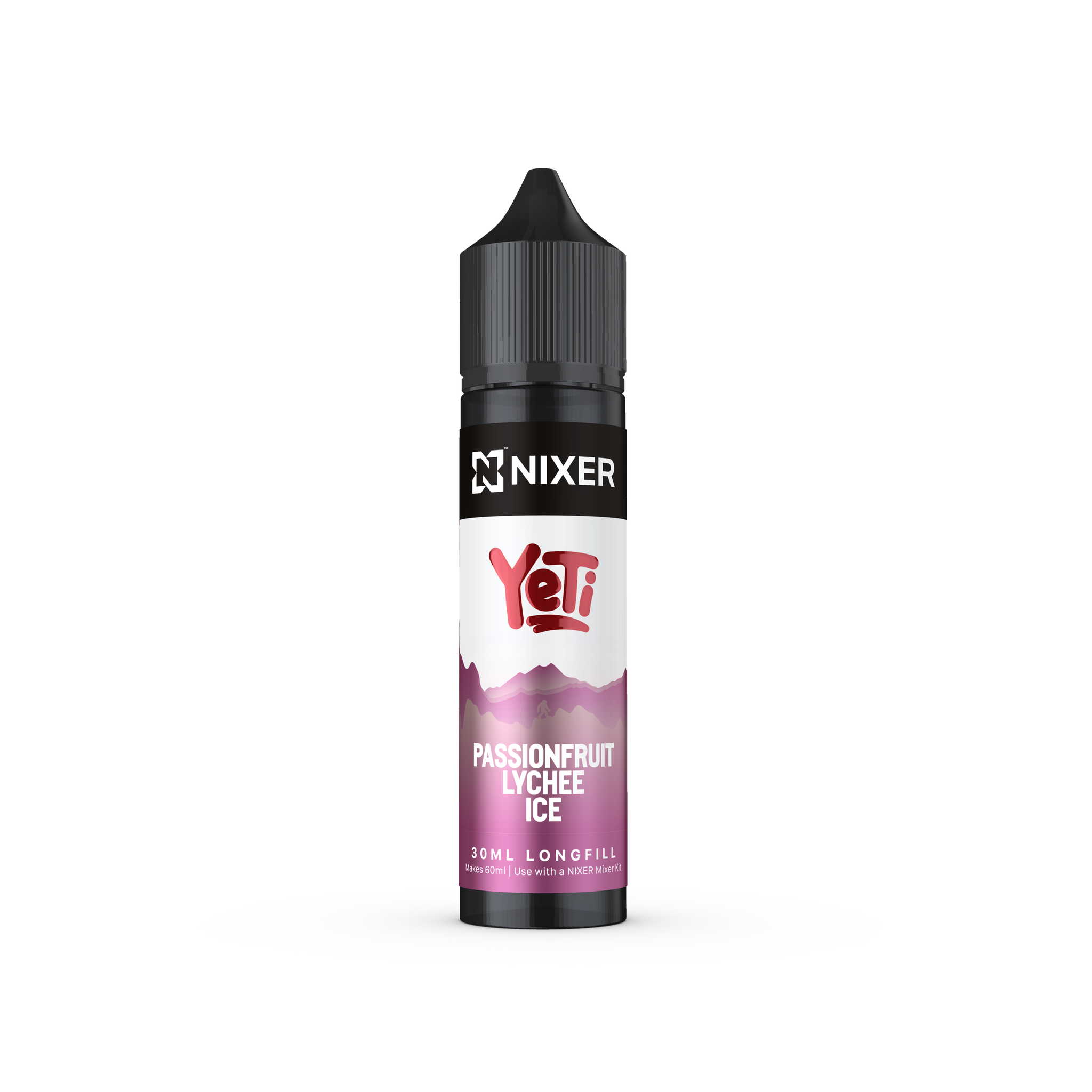 Nixer X Yeti - Passionfruit Lychee Ice 60ml Longfill E-Liquid