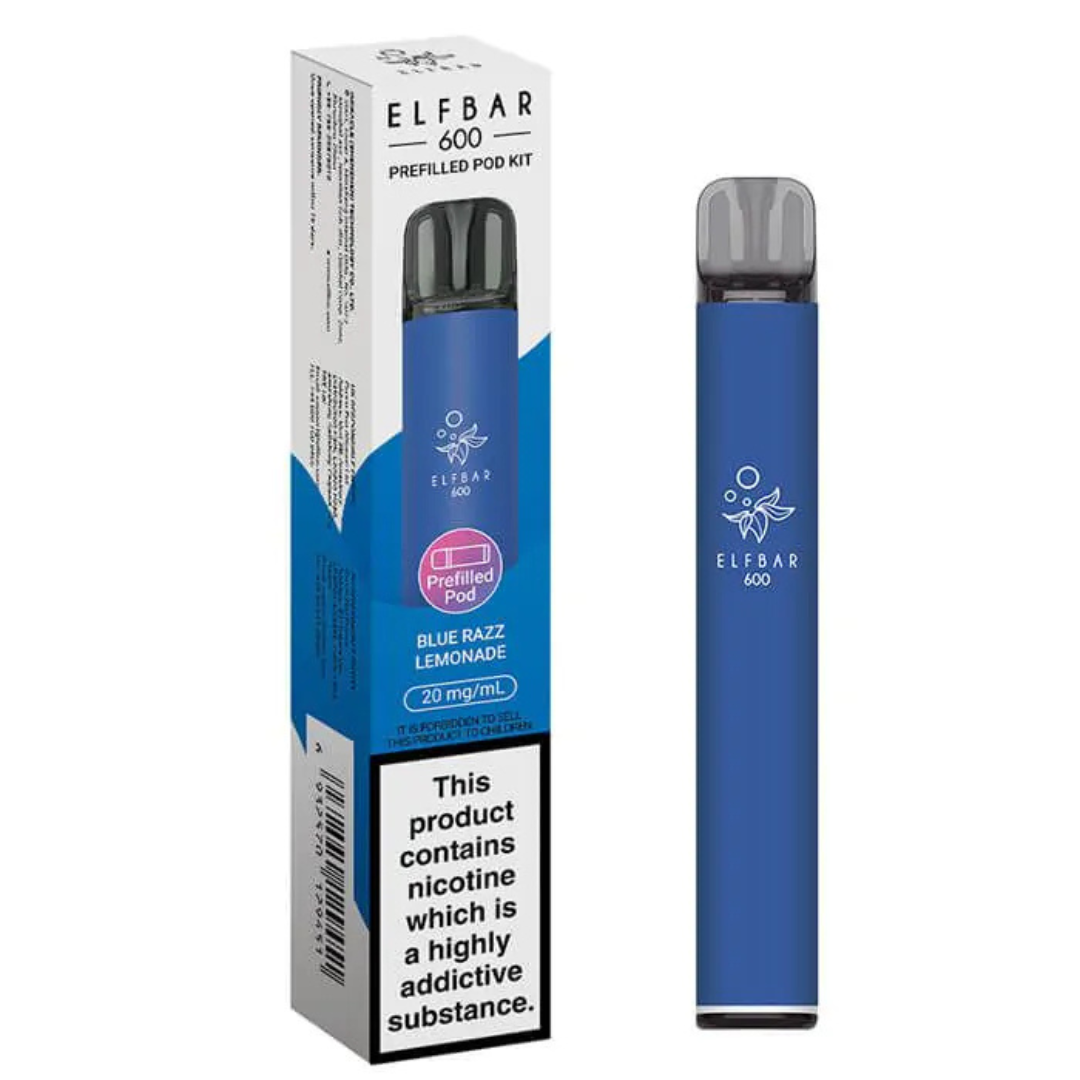 ELFBAR - 600 Prefilled Pod Vape Kit - The British Vape Company