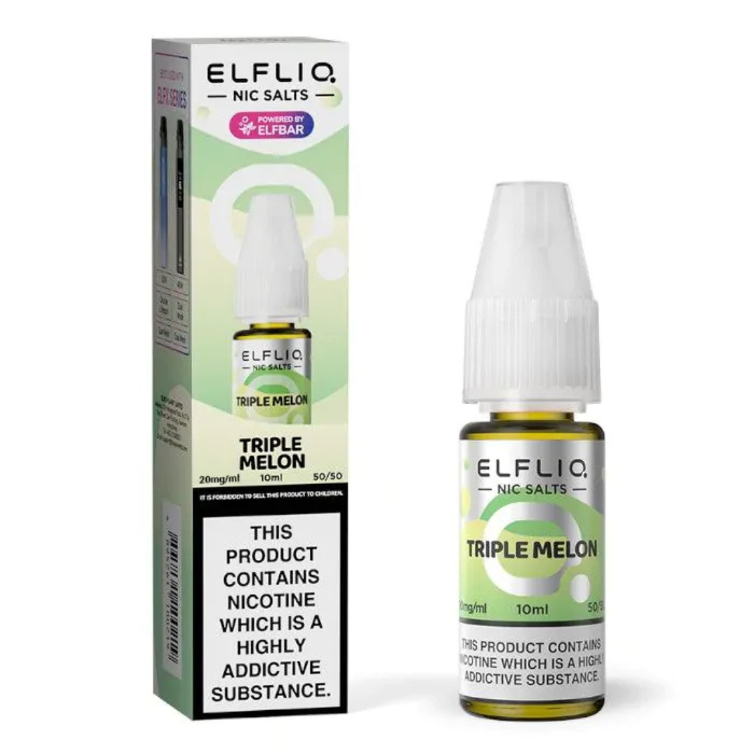 ELFLIQ -  Triple Melon 10ml E-Liquid - The British Vape Company