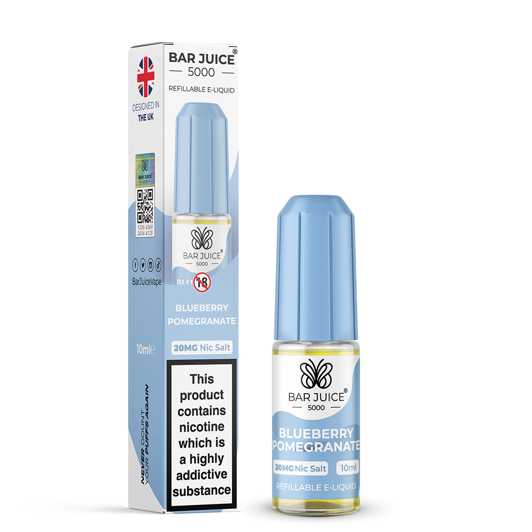 BAR JUICE 5000 - Blueberry Pomegranate 10ml E-Liquid
