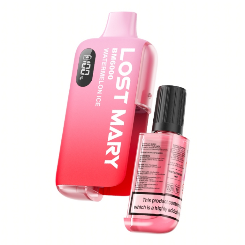 LOST-MARY-BIG-PUFF-DISPOSABLE-VAPE-BM6000-WATERMELON-ICE