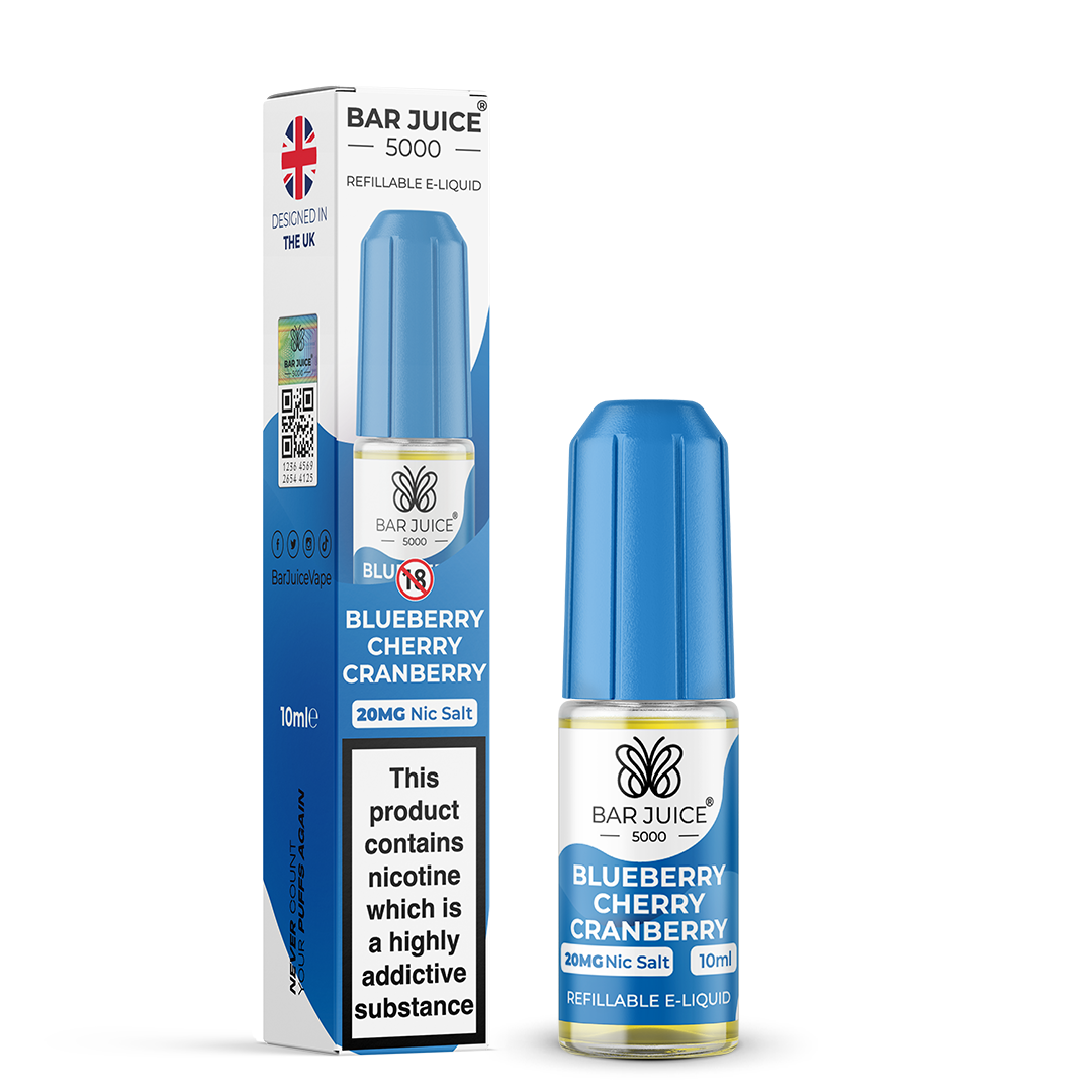 BAR JUICE 5000 - Blueberry Cherry Cranberry 10ml E-Liquid