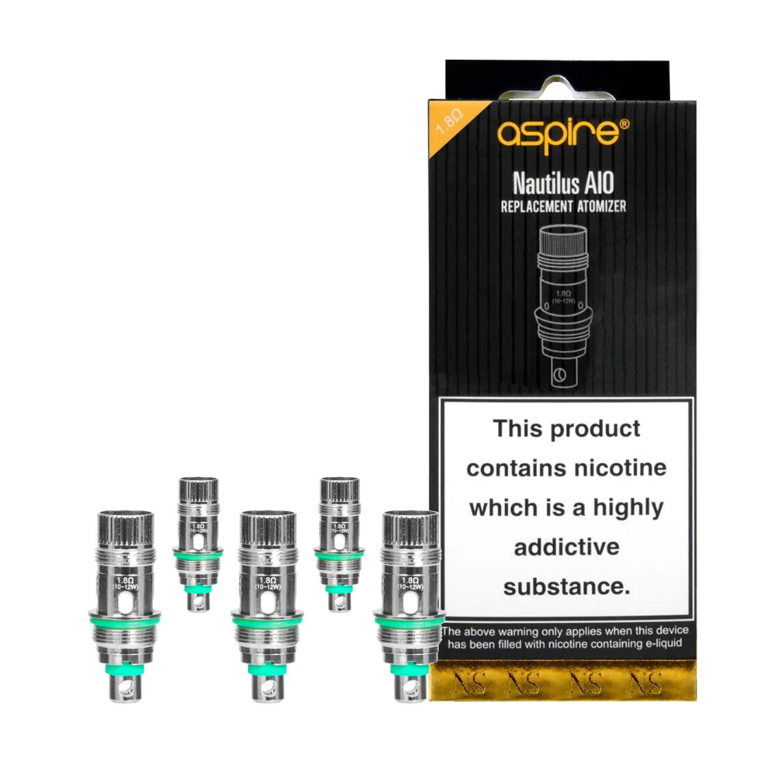 ASPIRE - Nautilus Coils (5pcs) - The British Vape Company