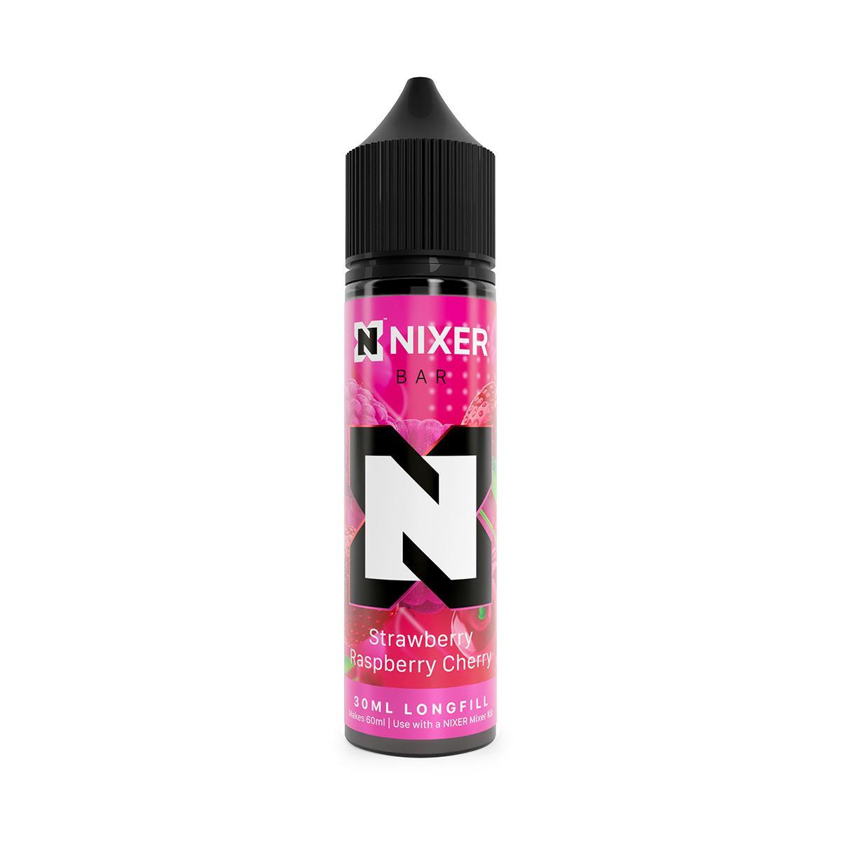 Nixer - Strawberry Raspberry Cherry 60ml Longfill E-Liquid