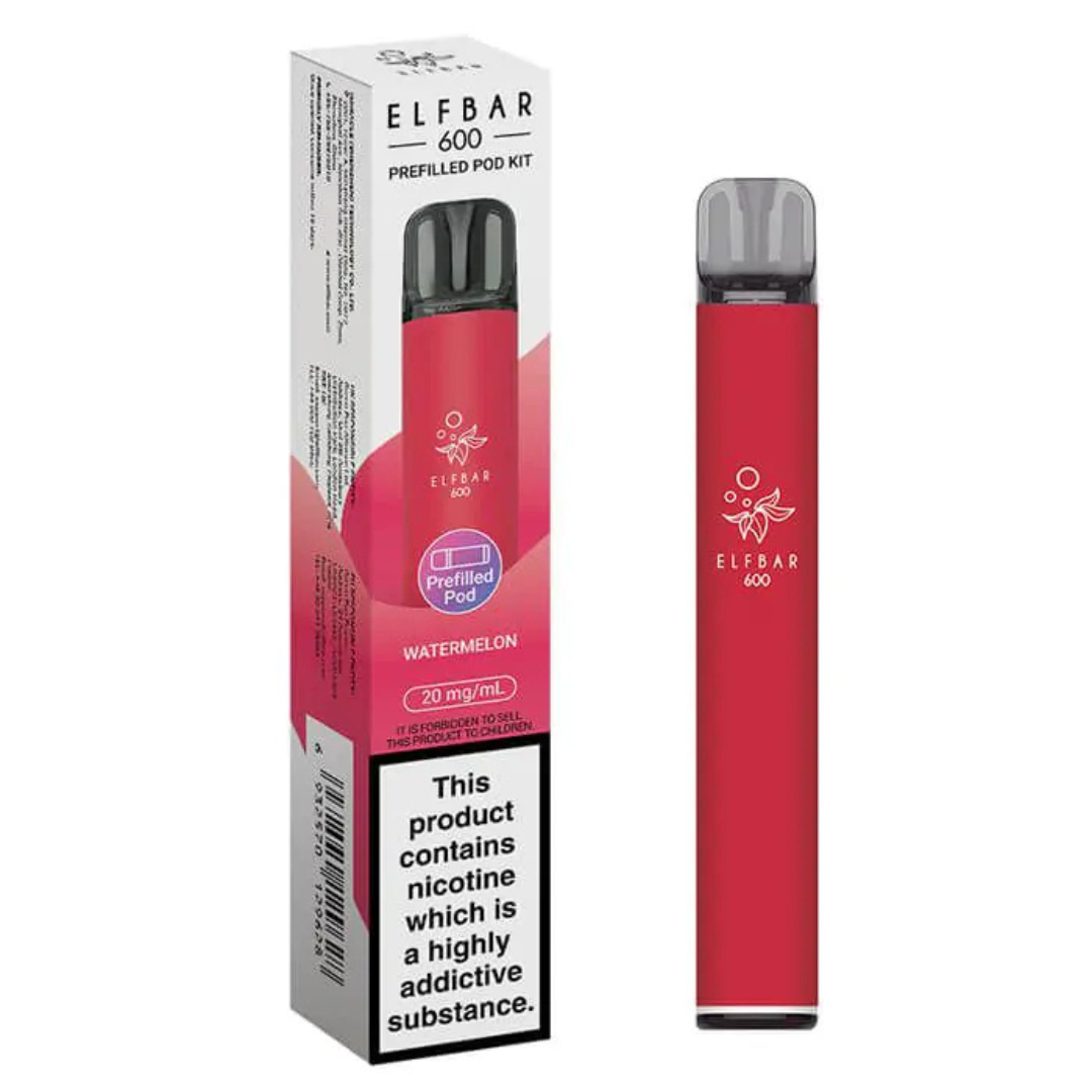 ELFBAR - 600 Prefilled Pod Vape Kit - The British Vape Company