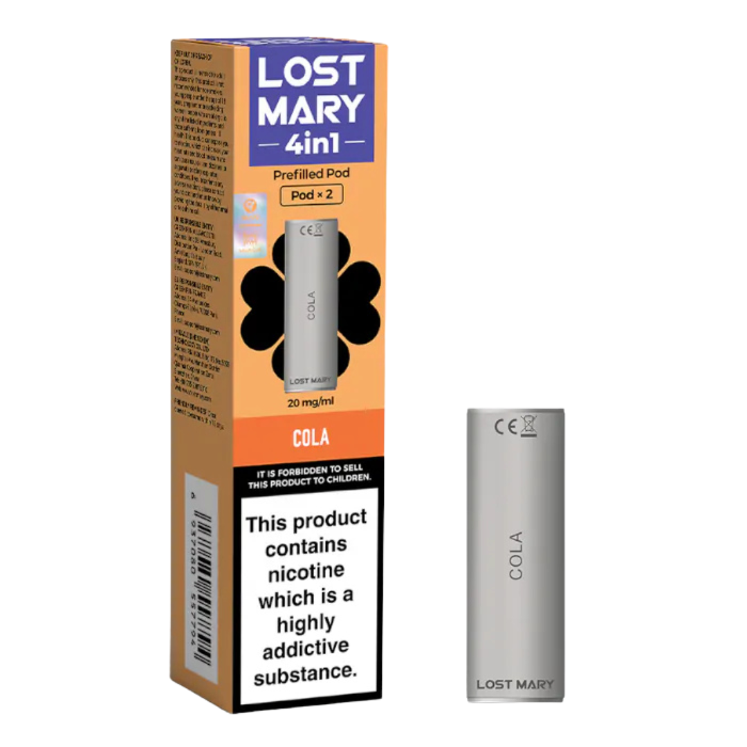 LOST MARY - 4 in 1 Prefilled Replacement Vape Pods (2pcs) - The British Vape Company