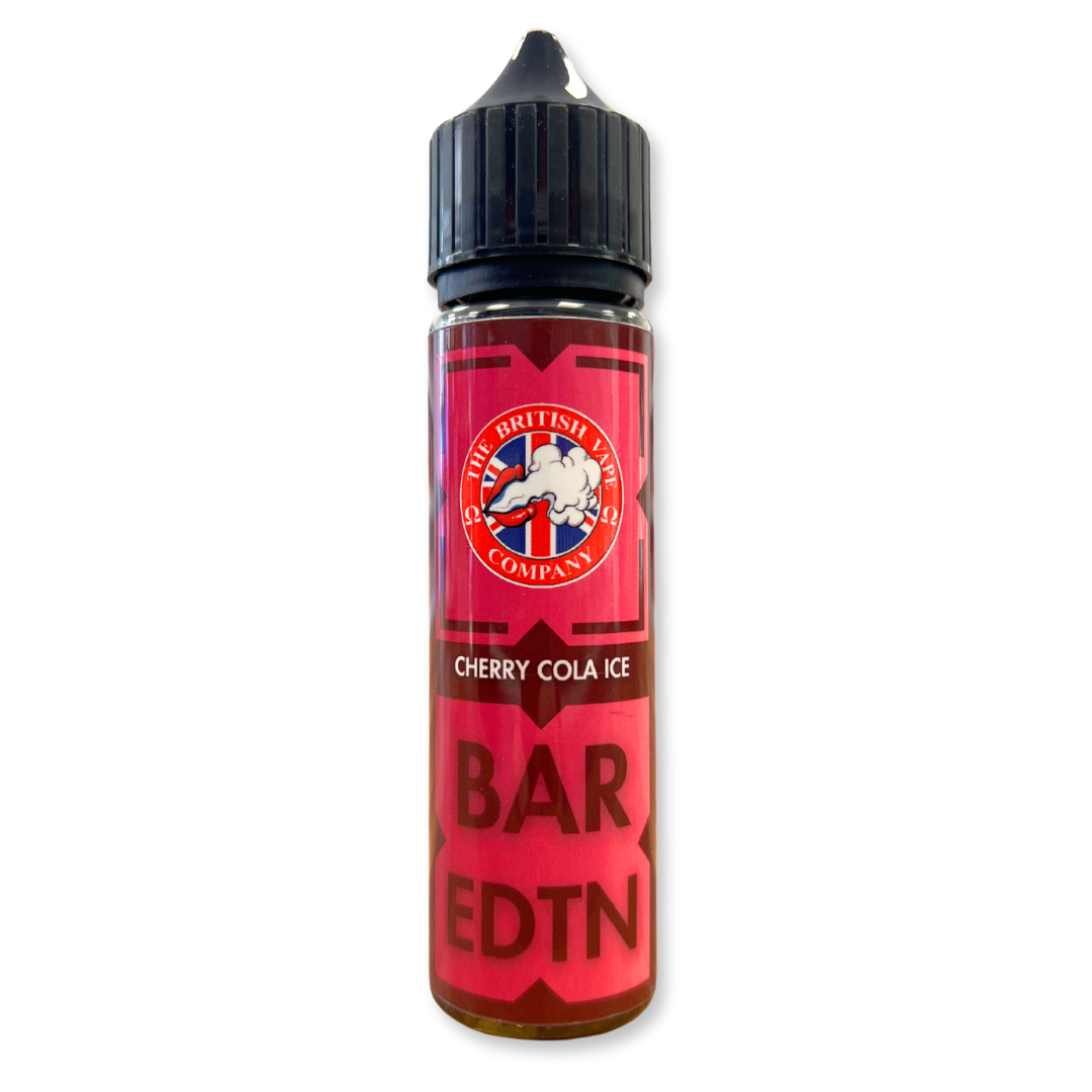 Bar Edition - Cherry Cola Ice 60ml Longfill E-Liquid - The British Vape Company