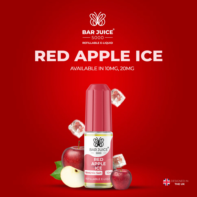 BAR JUICE 5000 - Red Apple Ice 10ml E-Liquid