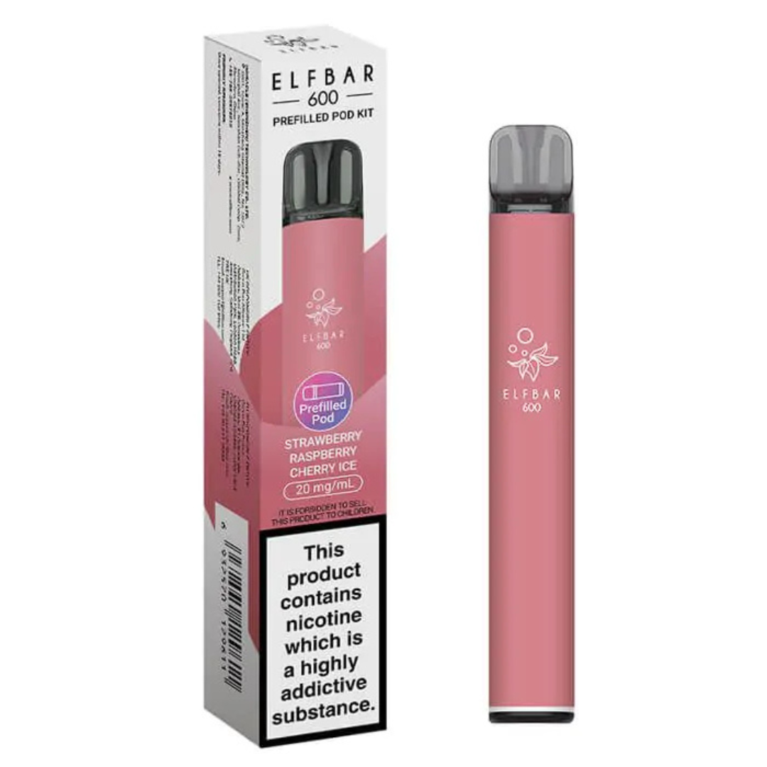 ELFBAR - 600 Prefilled Pod Vape Kit - The British Vape Company