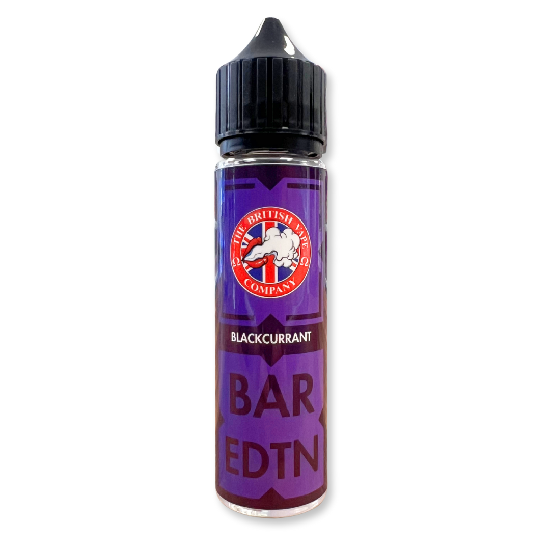Bar Edition - Blackcurrant 60ml Longfill E-Liquid - The British Vape Company