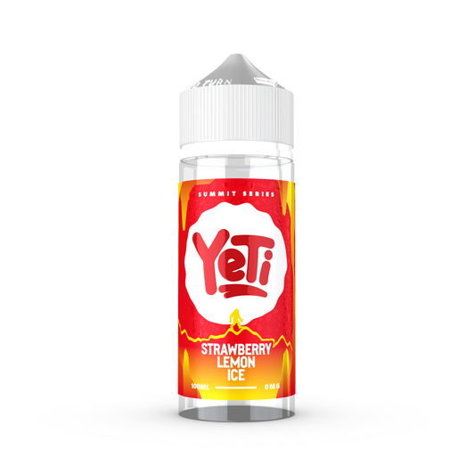 YETI Summit - Strawberry Lemon Ice 100ml Shortfill E-Liquid - The British Vape Company