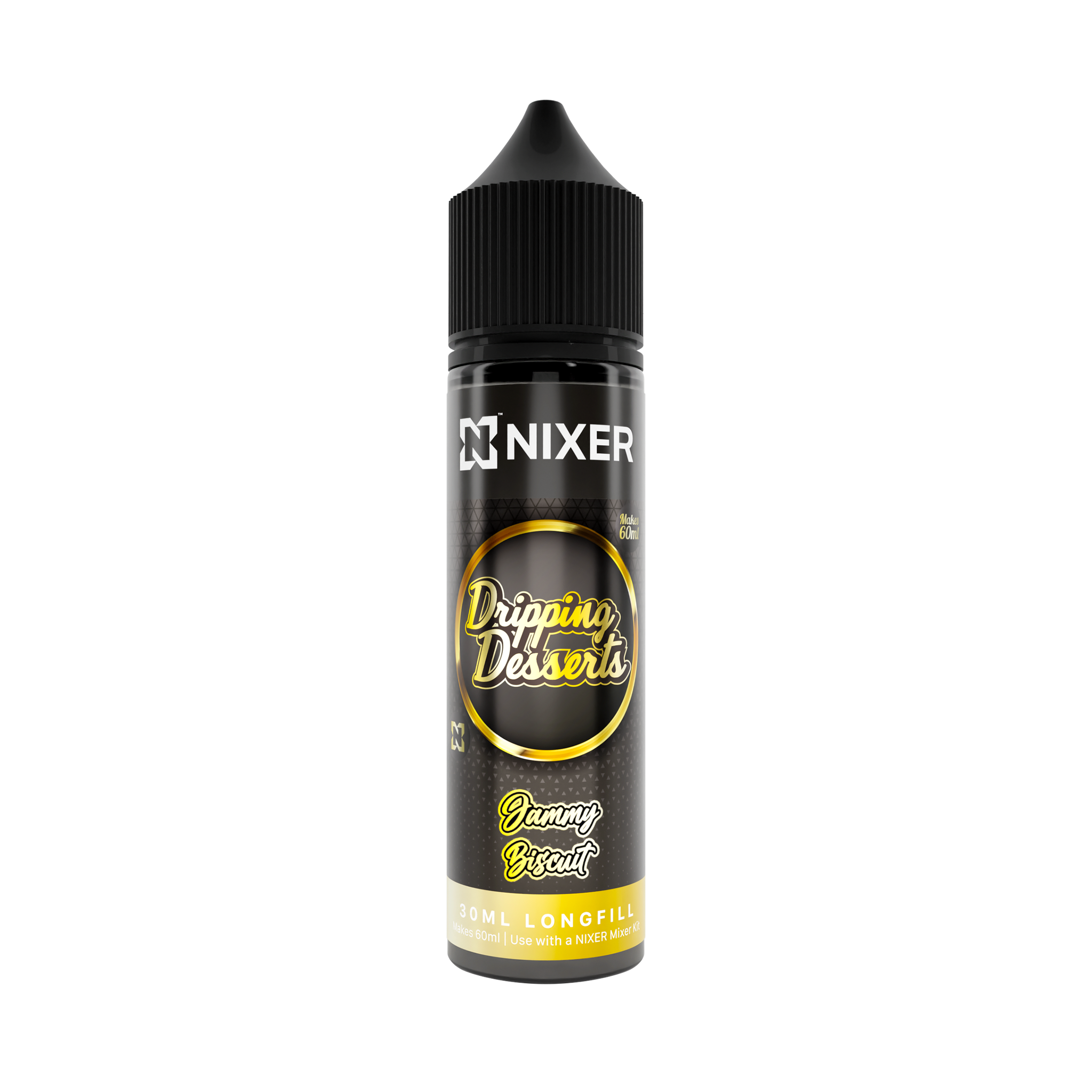 Nixer X Dripping Desserts - Jammy Biscuit 60ml Longfill E-Liquid