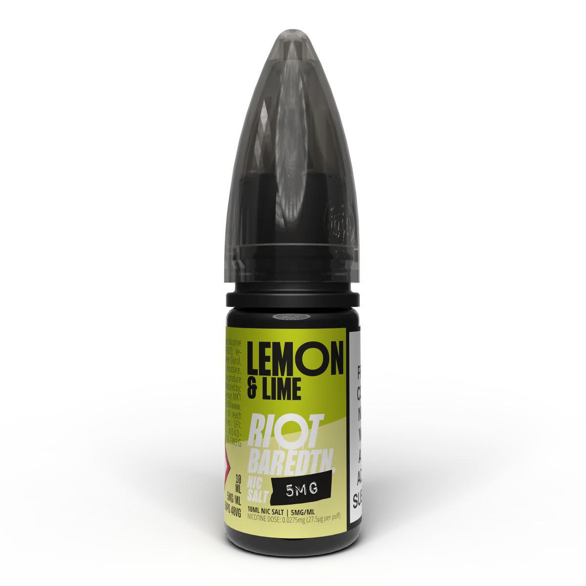 RIOT Bar EDTN - Lemon Lime 10ml E-Liquid - The British Vape Company