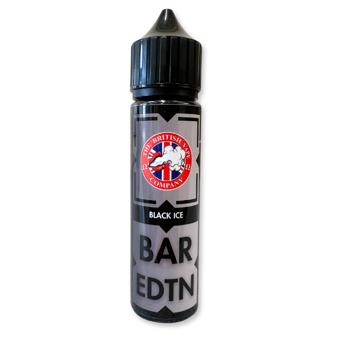 Bar Edition - Black Ice 60ml Longfill E-Liquid - The British Vape Company
