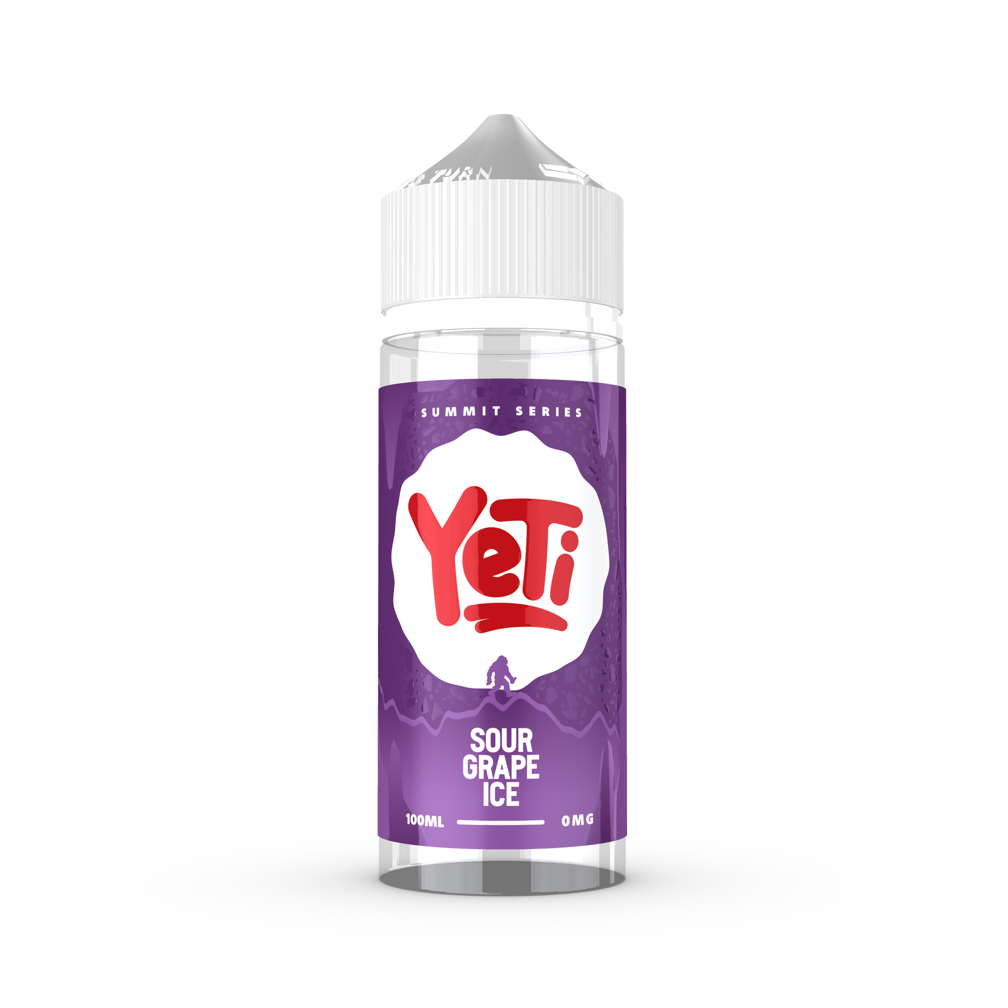 YETI Summit - Sour Grape Ice 100ml Shortfill E-Liquid - The British Vape Company