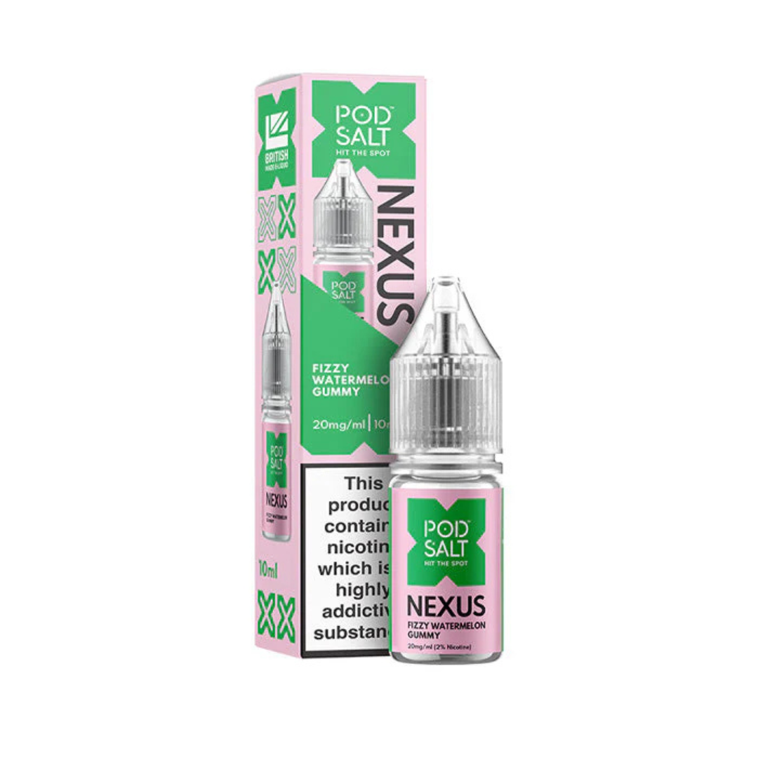 POD SALT NEXUS - Fizzy Watermelon Gummy 10ml E-Liquid