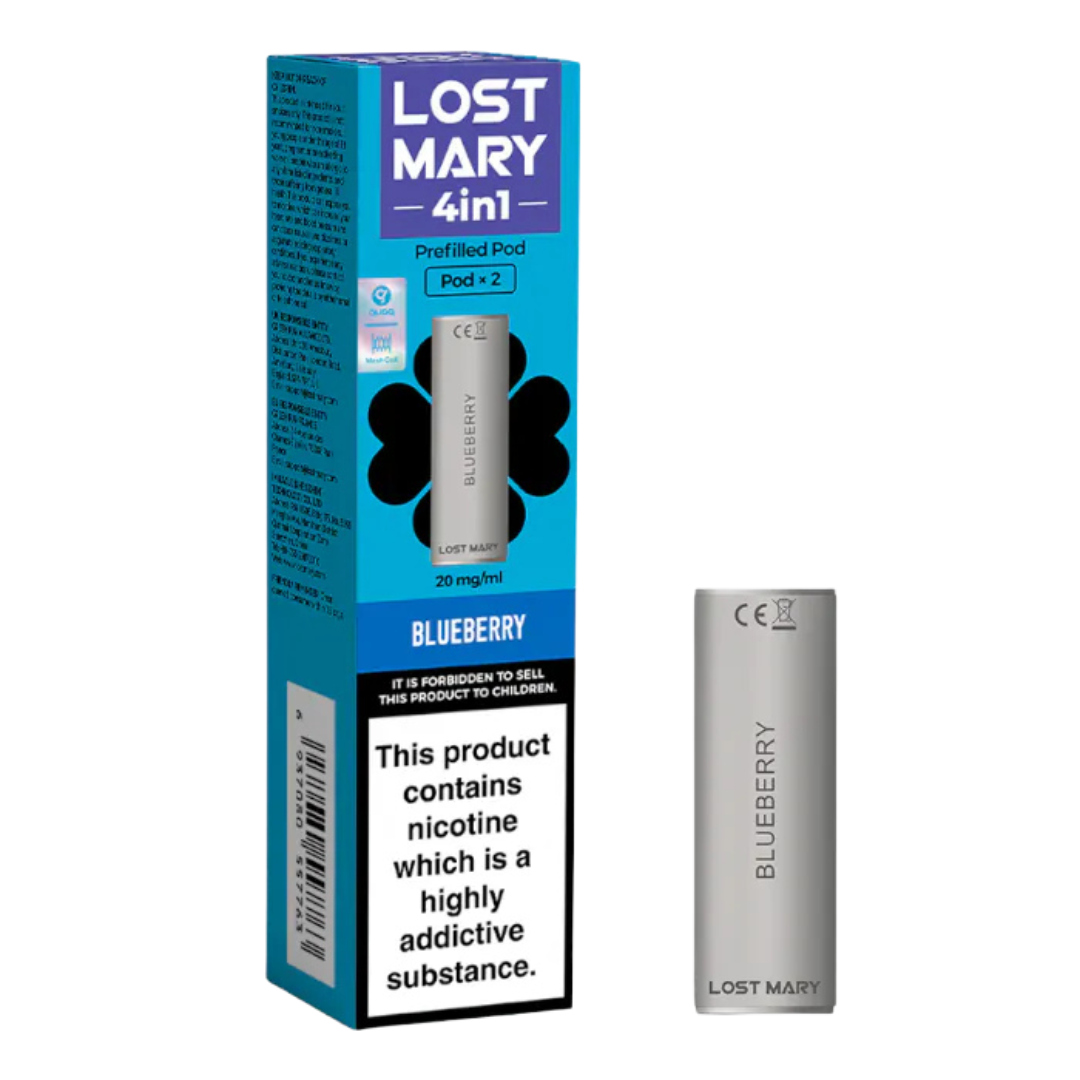 LOST MARY - 4 in 1 Prefilled Replacement Vape Pods (2pcs) - The British Vape Company