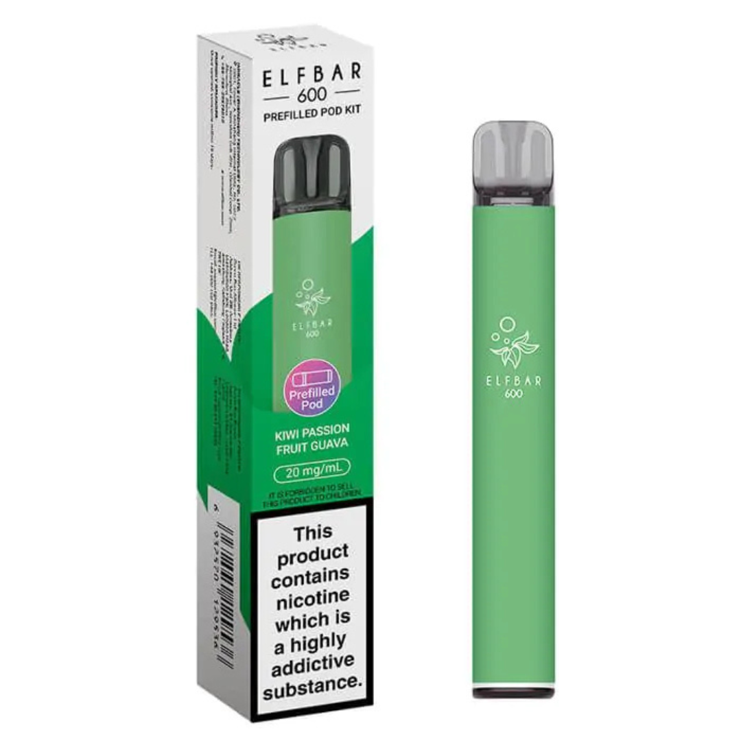 ELFBAR - 600 Prefilled Pod Vape Kit - The British Vape Company