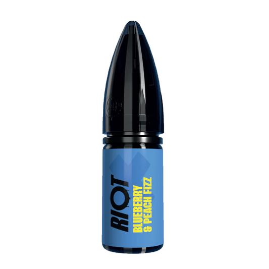 RIOT X - Blueberry Peach Fizz 10ml E-Liquid - The British Vape Company