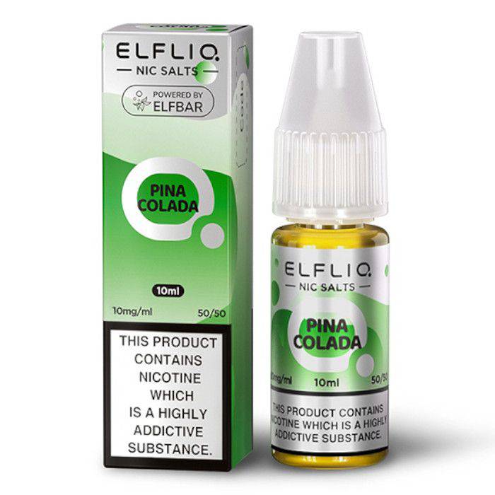 ELFLIQ - Pina Colada 10ml E-Liquid - The British Vape Company