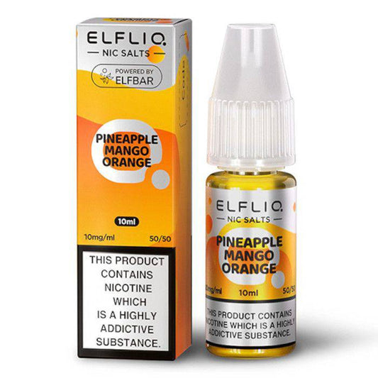 ELFLIQ - Pineapple Mango Orange 10ml E-Liquid - The British Vape Company