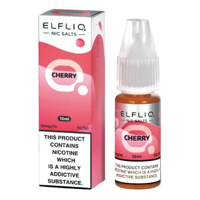 ELFLIQ - Cherry 10ml E-Liquid - The British Vape Company