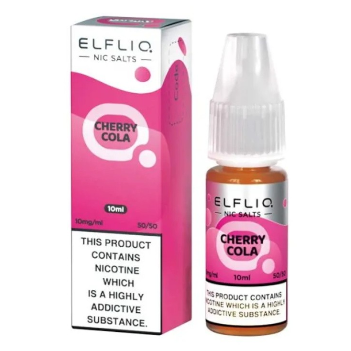 ELFLIQ - Cherry Cola 10ml E-Liquid - The British Vape Company