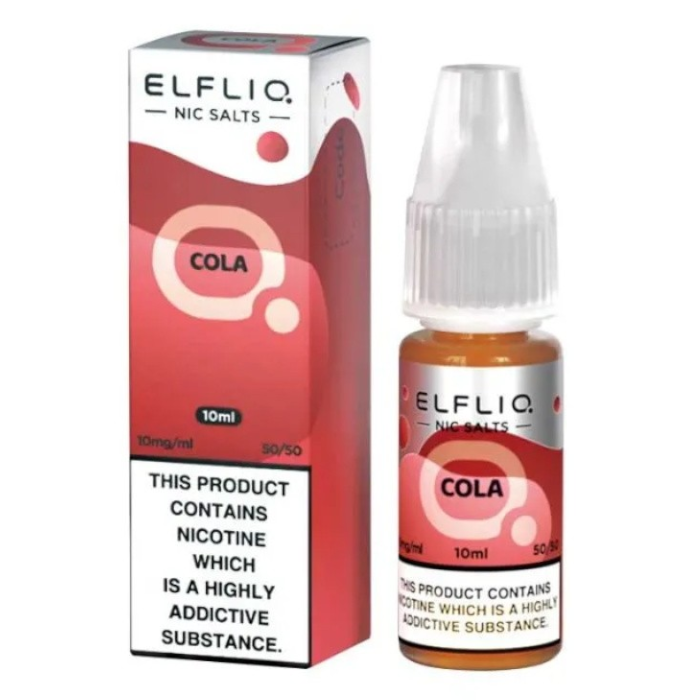 ELFLIQ - Cola 10ml E-Liquid - The British Vape Company