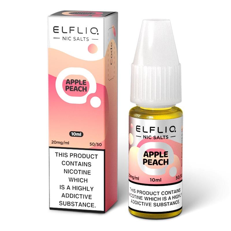 ELFLIQ - Apple Peach 10ml E-Liquid - The British Vape Company