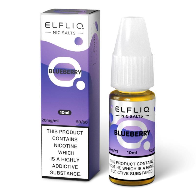 ELFLIQ - Blueberry 10ml E-Liquid - The British Vape Company