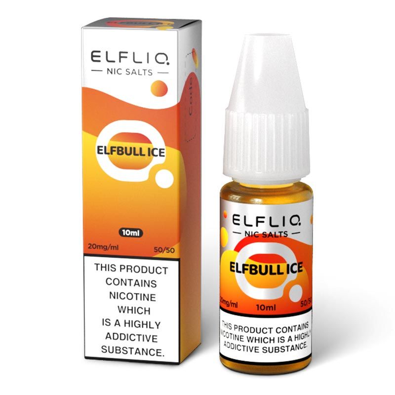 ELFLIQ - Elfbull Ice 10ml E-Liquid - The British Vape Company