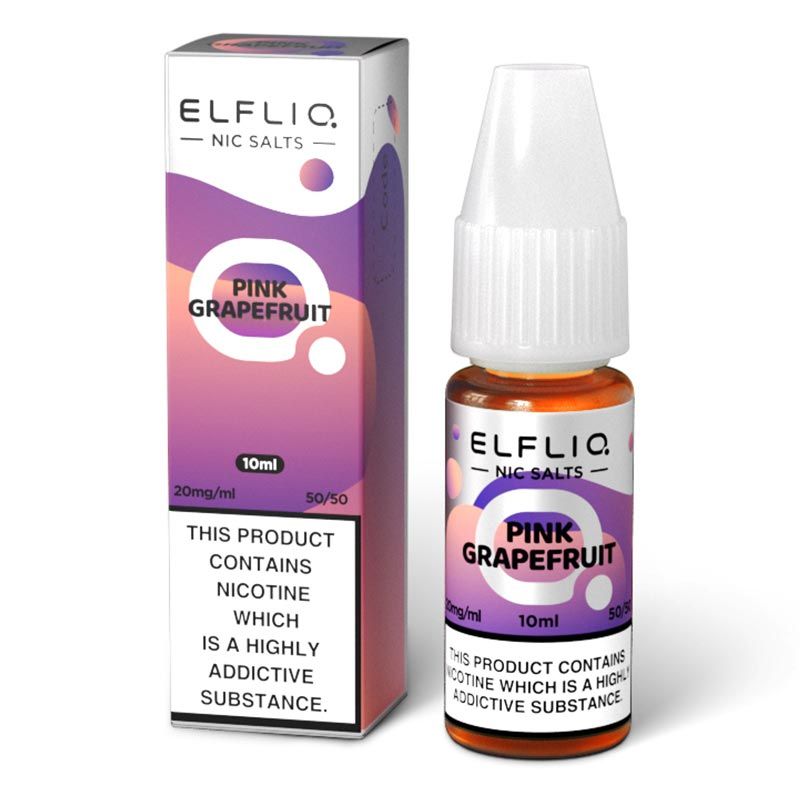 ELFLIQ - Pink Grapefruit 10ml E-Liquid - The British Vape Company