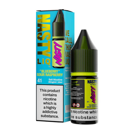 NASTY LIQ -  Blueberry Sour Raspberry 10ml E-Liquid - The British Vape Company