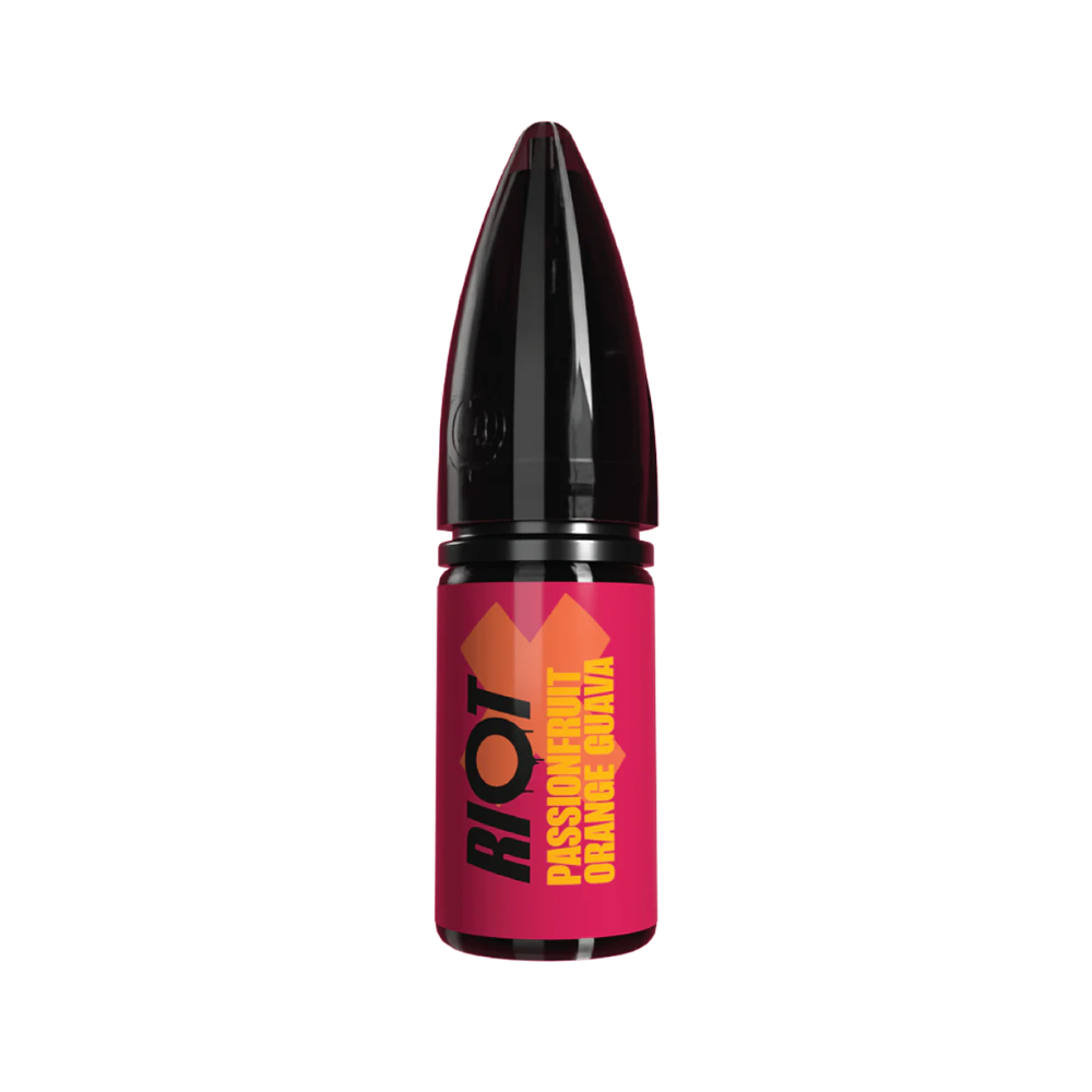 RIOT X – Passionfruit, Orange & Guava Nic Salt 10ml Vape Juice