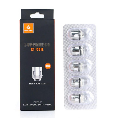 GEEKVAPE - Supermesh X1 / X2 Coil (5pcs) - The British Vape Company