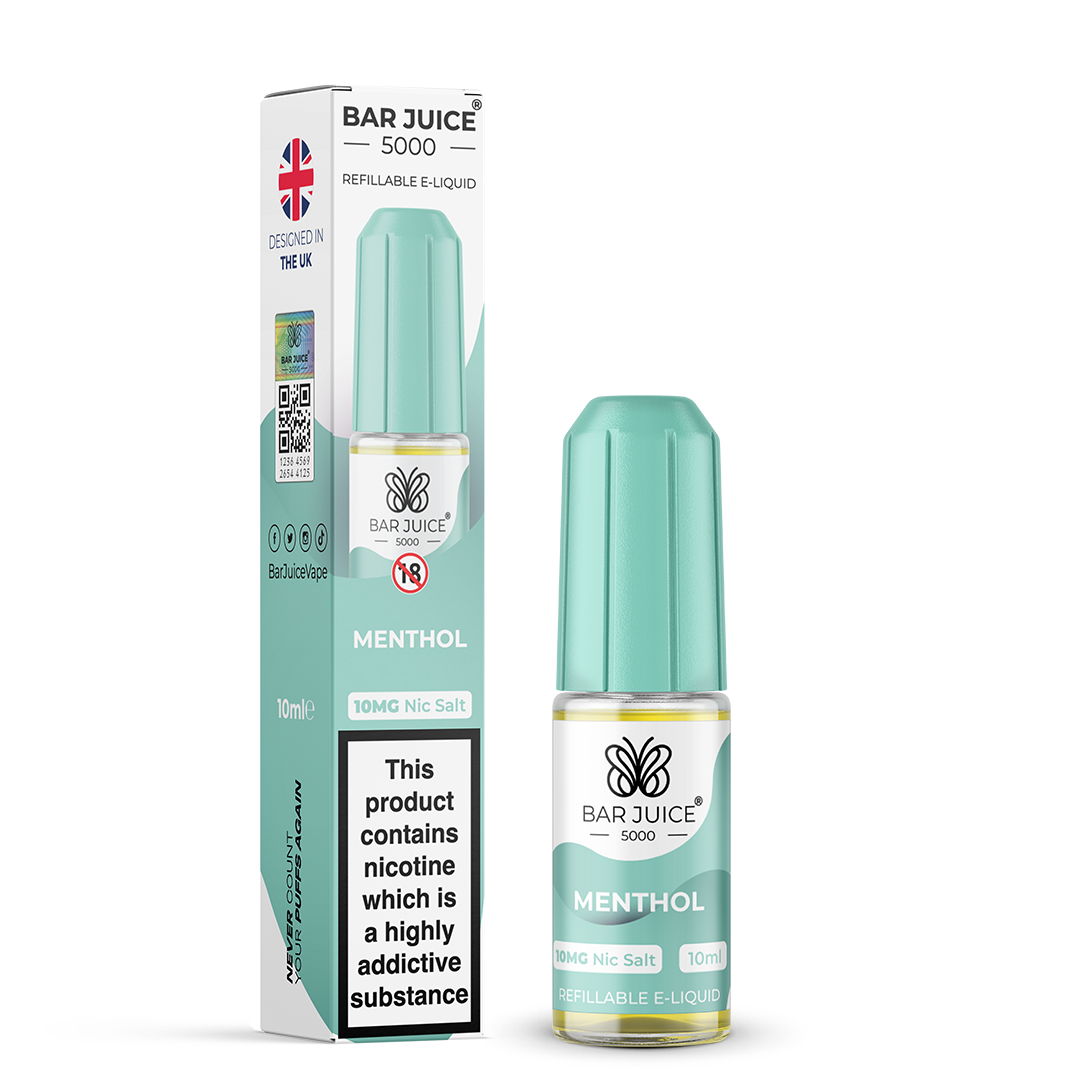 BAR JUICE 5000 - Menthol 10ml E-Liquid
