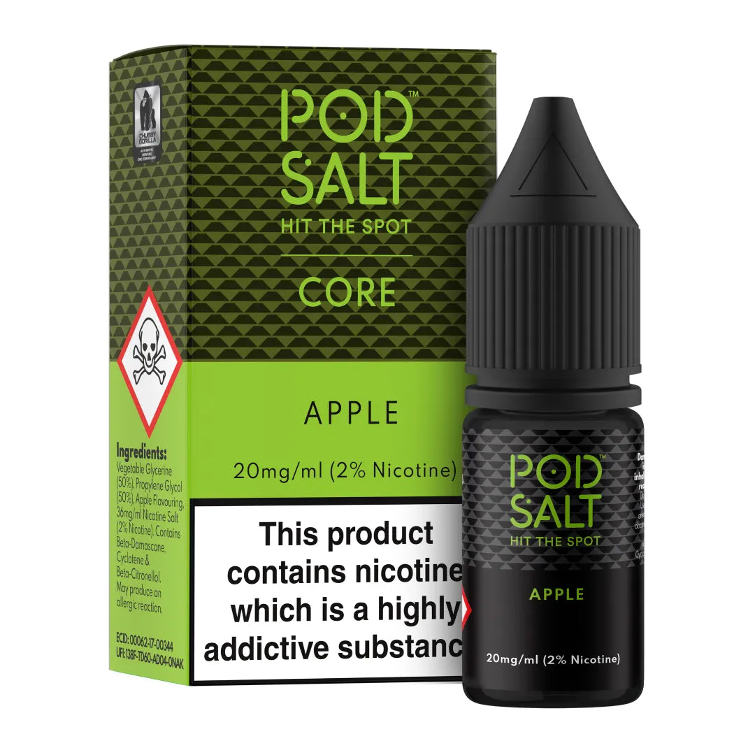 POD SALT CORE - Apple 10ml E-Liquid