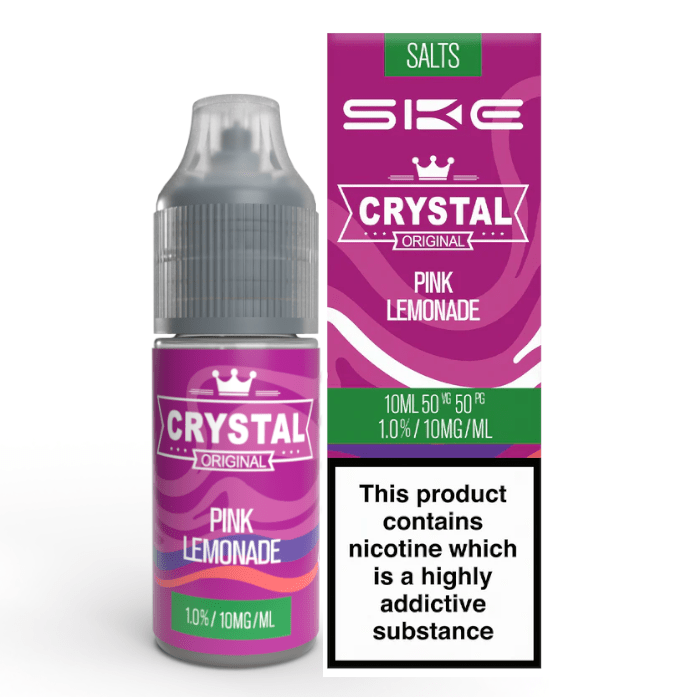 SKE Crystal - Pink Lemonade 10ml E-Liquid - The British Vape Company