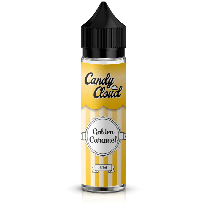 Candy Cloud - Golden Caramel 60ml Longfill E-Liquid - The British Vape Company