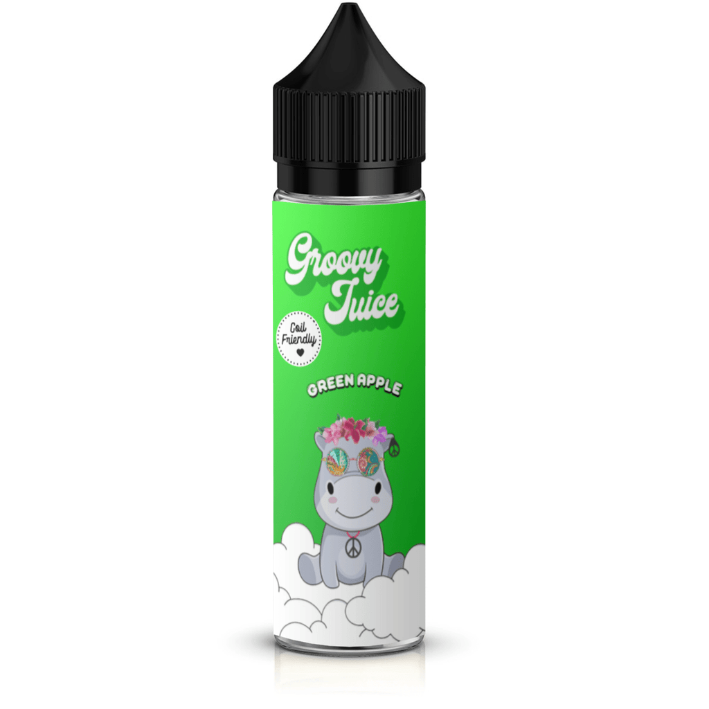 Groovy Juice - Green Apple 60ml Longfill E-Liquid - The British Vape Company