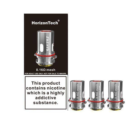 HORIZONTECH - Sakerz 0.16Ω Mesh Coil (3pcs) - The British Vape Company