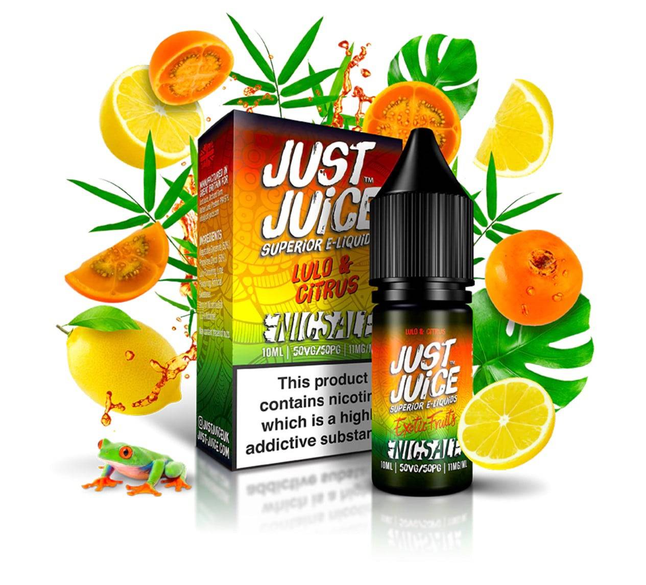 JUST JUICE - Lulo & Citrus 10ml E-Liquid - The British Vape Company