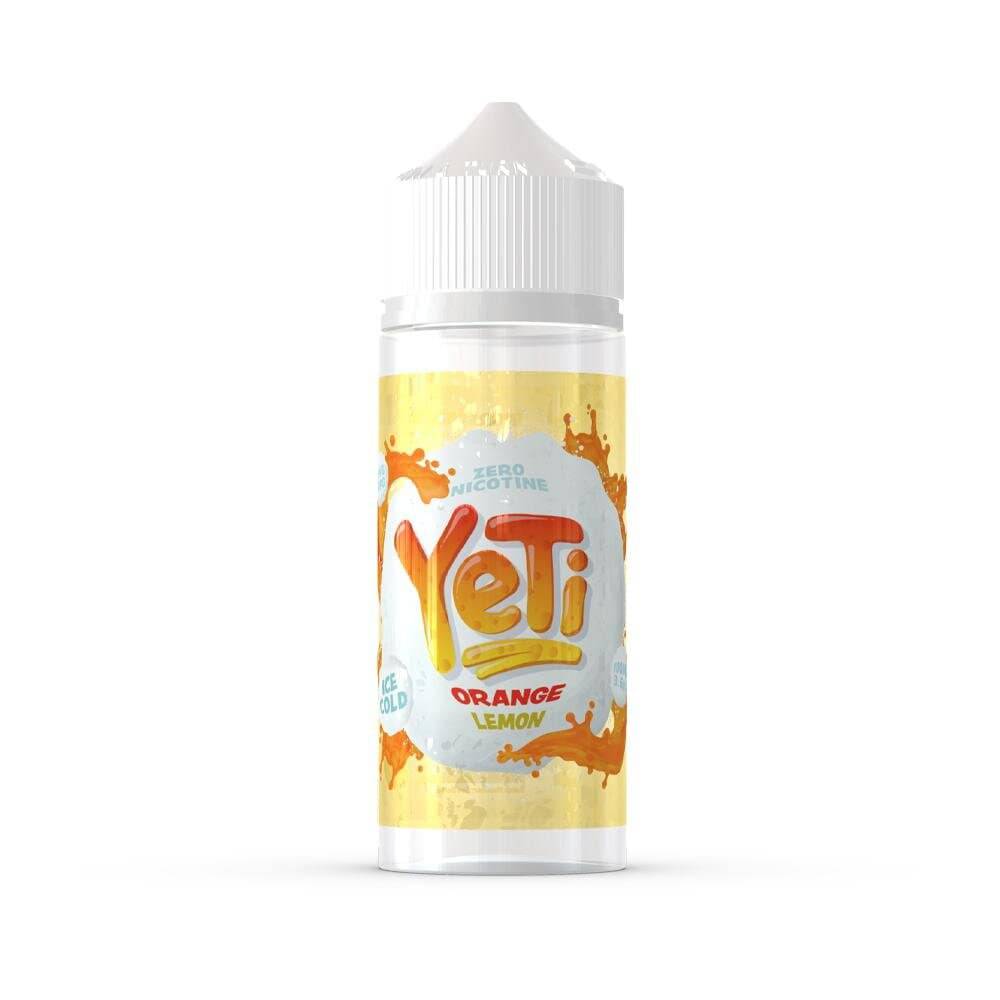 YETI - Orange Lemon 100ml Shortfill E-Liquid - The British Vape Company