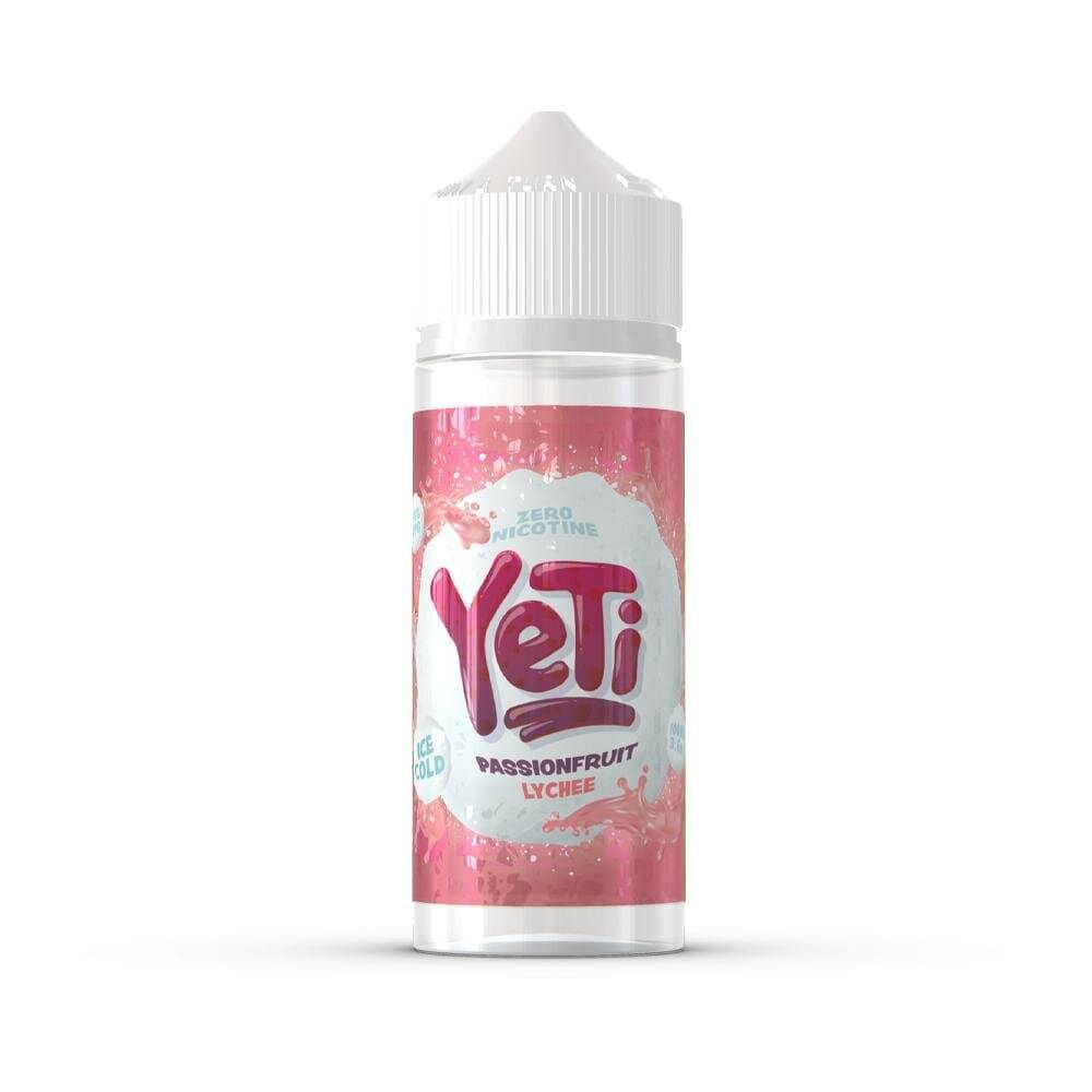 YETI - Passionfruit Lychee 100ml Shortfill E-Liquid - The British Vape Company