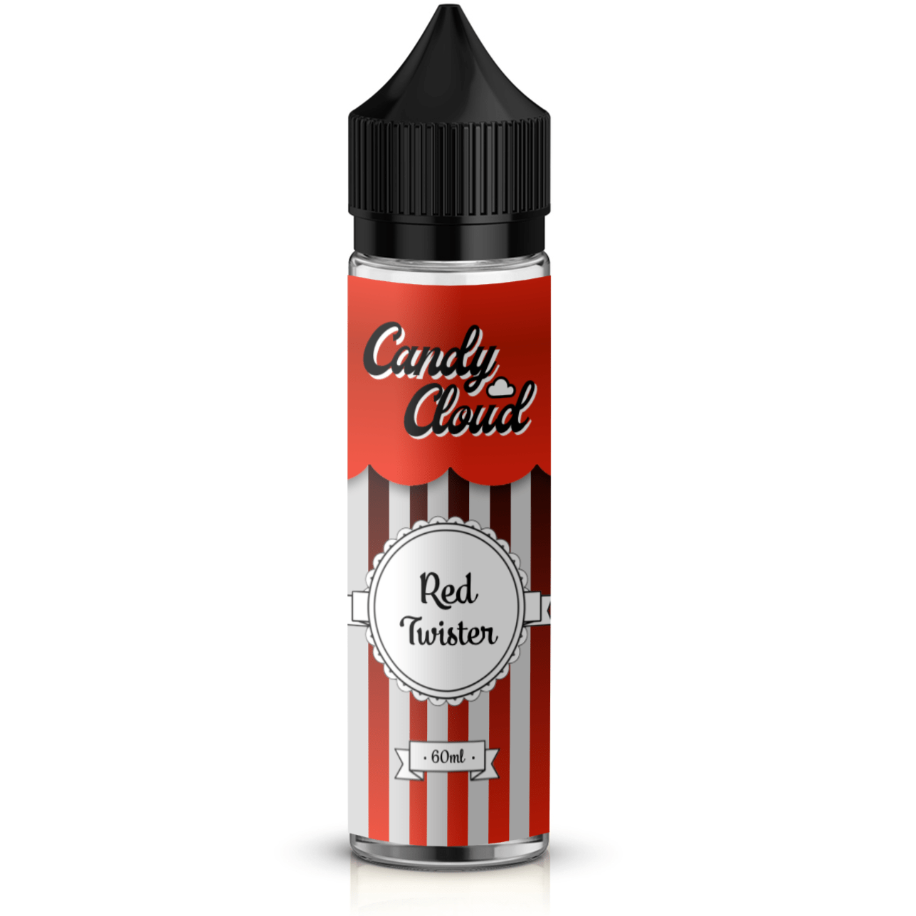 Candy Cloud - Red Twister 60ml Longfill E-Liquid - The British Vape Company