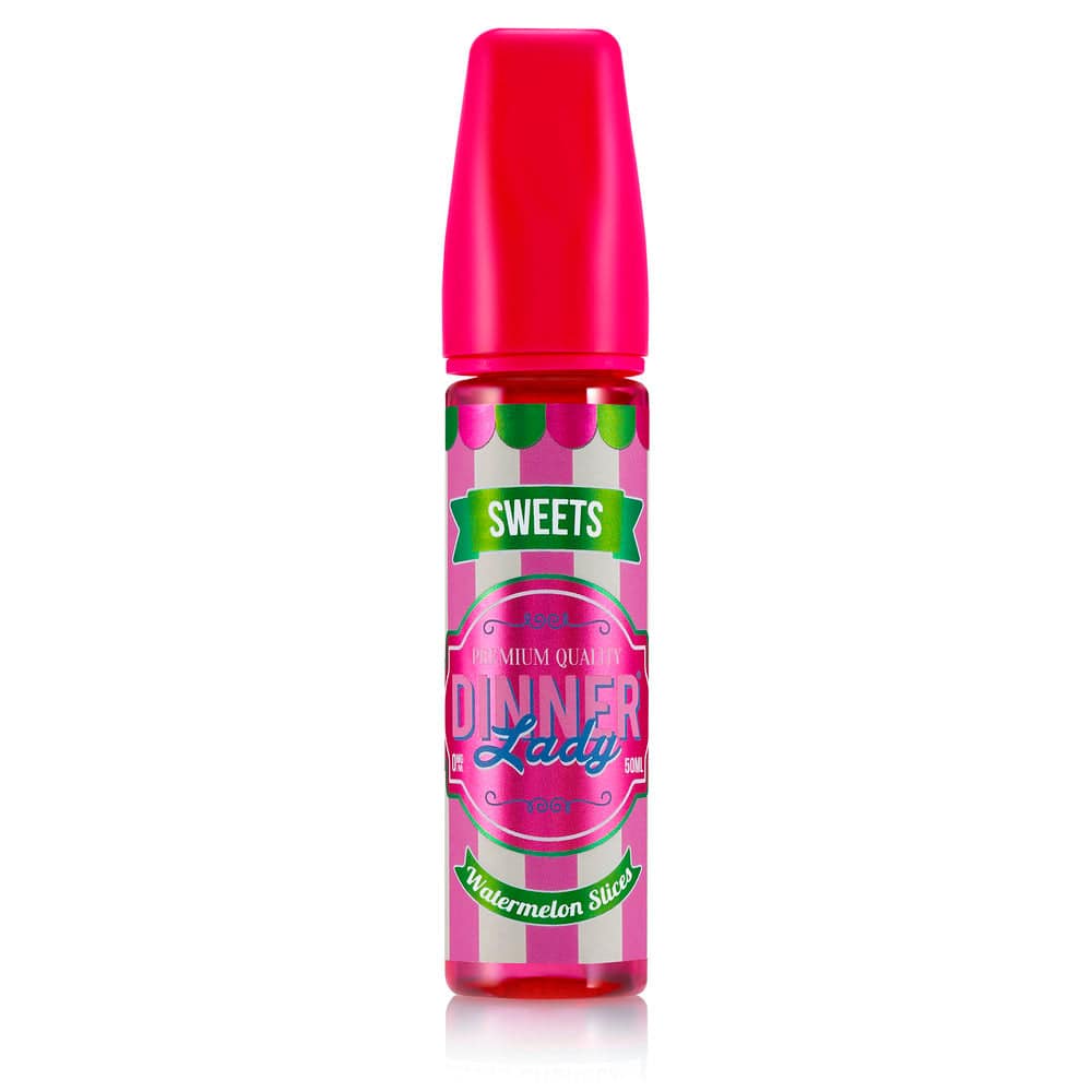 DINNER LADY - Watermelon Slices 50ml Shortfill E-Liquid - The British Vape Company