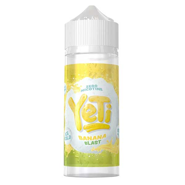 YETI - Banana Blast 100ml Shortfill E-Liquid - The British Vape Company