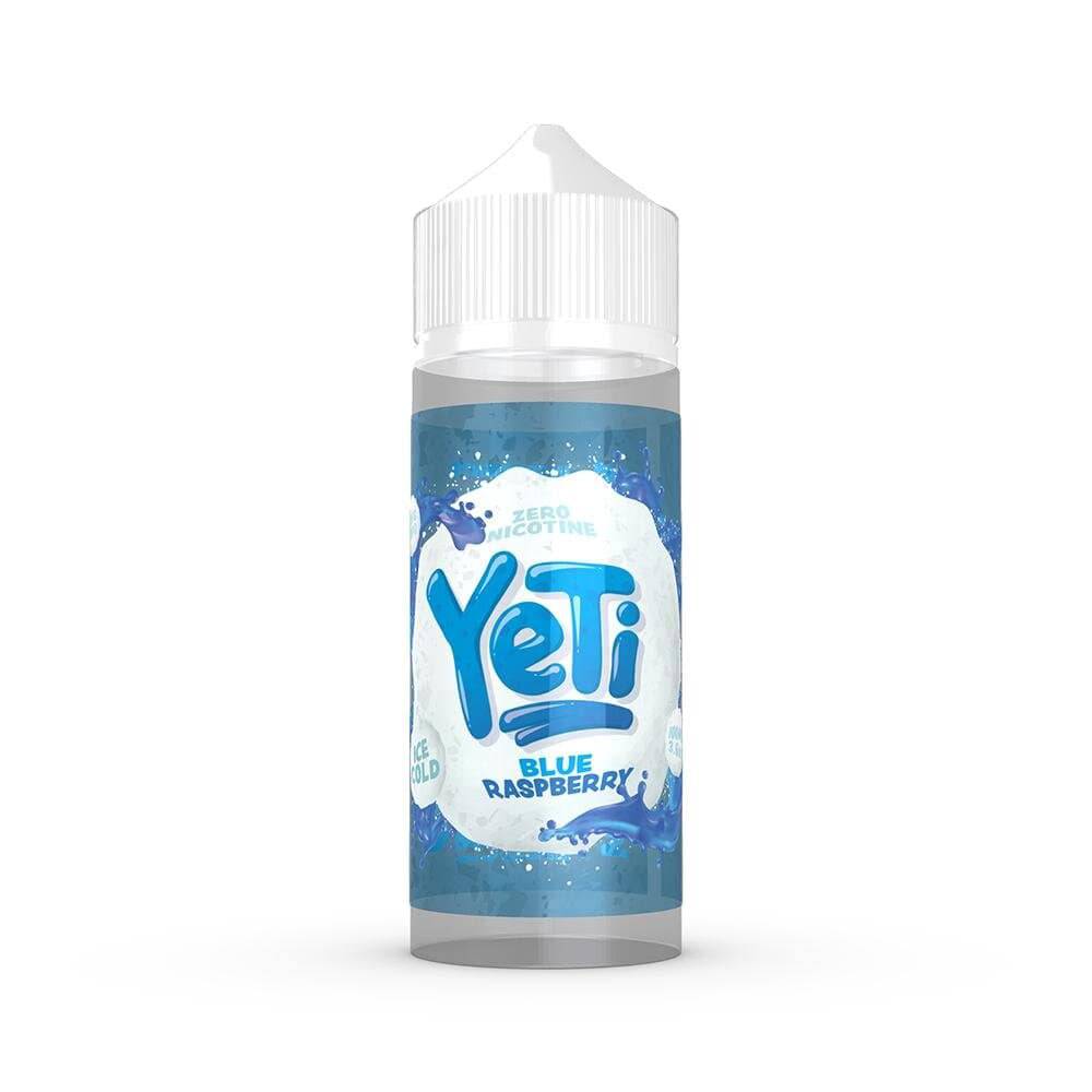 YETI - Blue Raspberry 100ml Shortfill E-Liquid - The British Vape Company