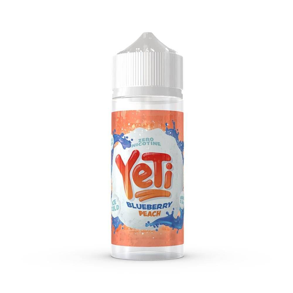 YETI - Blueberry Peach 100ml Shortfill E-Liquid - The British Vape Company