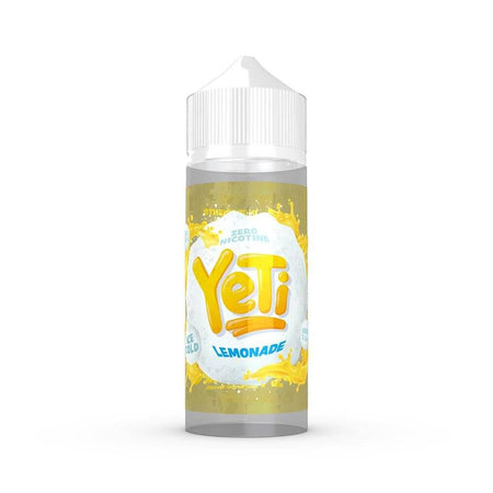 YETI - Lemonade 100ml Shortfill E-Liquid - The British Vape Company